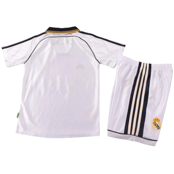 Kit infantil I Real Madrid 1998 1999 Adidas retro 